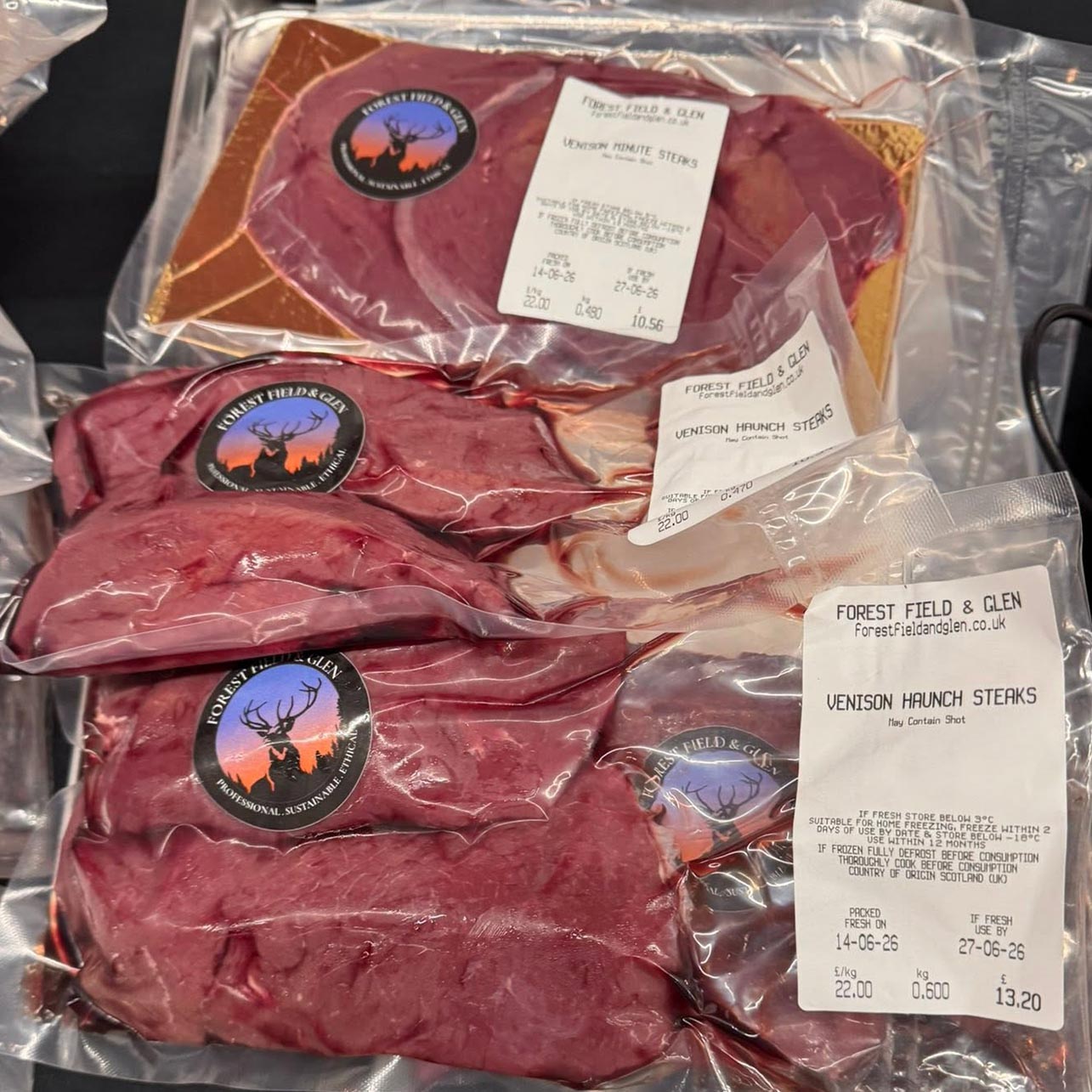 Venisin Haunch Steaks